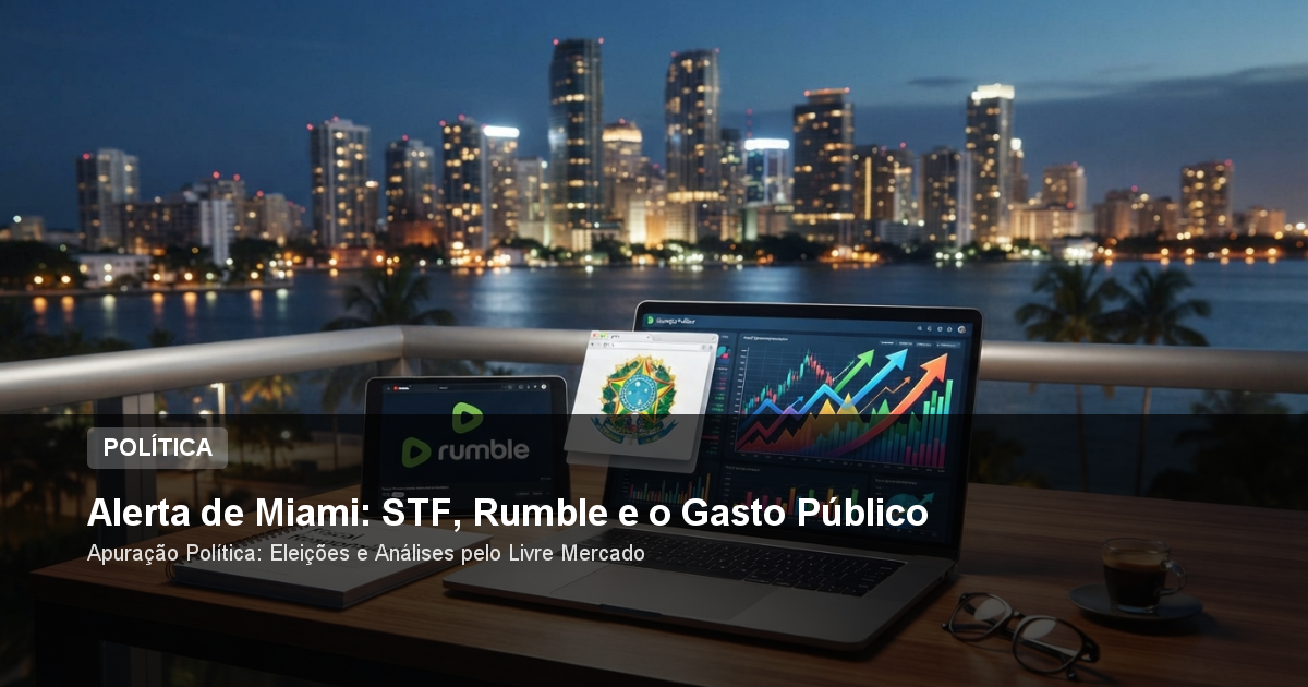 Alerta de Miami: STF, Rumble e o Gasto Público