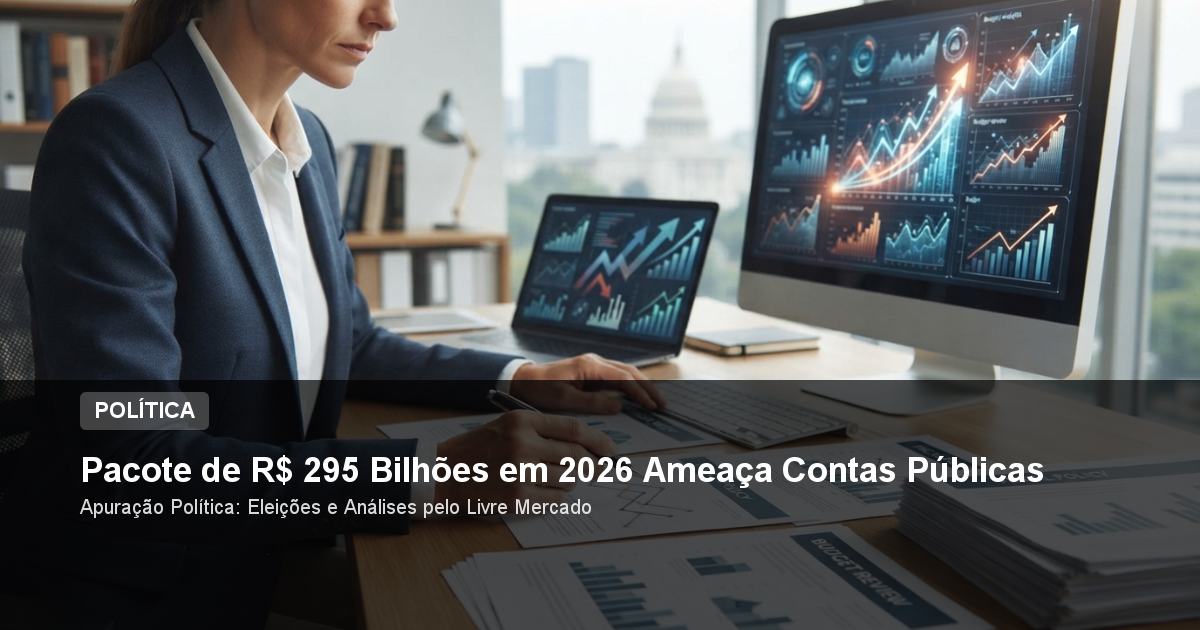 Pacote de R$ 295 Bilhões em 2026 Ameaça Contas Públicas