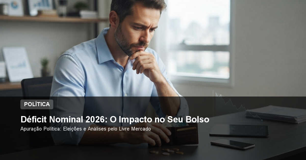 Déficit Nominal 2026: O Impacto no Seu Bolso
