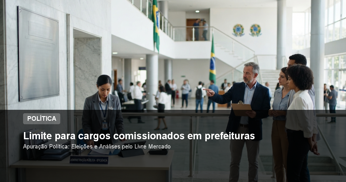 Limite para cargos comissionados em prefeituras