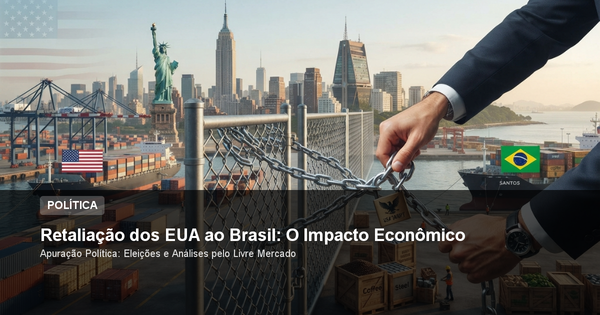 Retaliação dos EUA ao Brasil: O Impacto Econômico